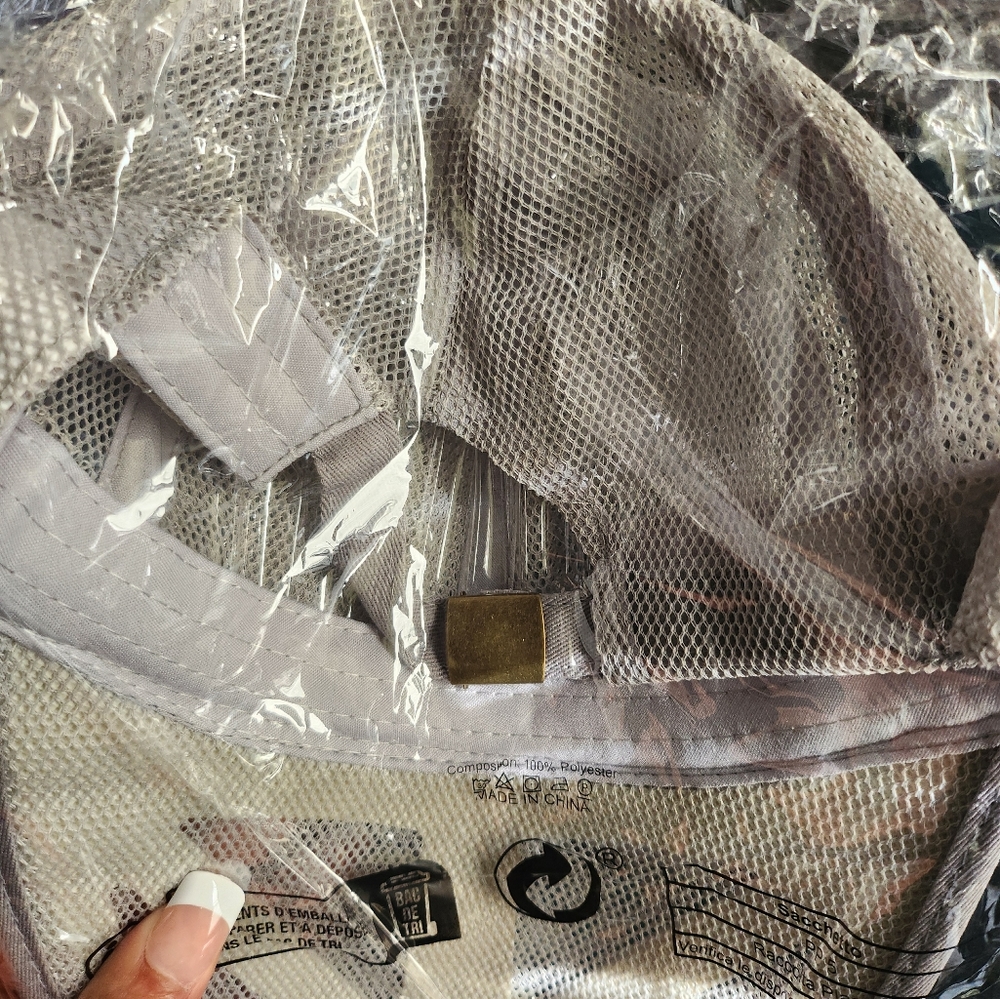 Grey Mesh Baseball Cap - Picture 2 of 2